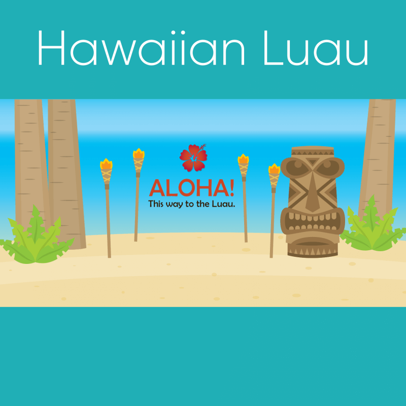 Hawaiian Luau Virtual Party Script Go Party Scripts