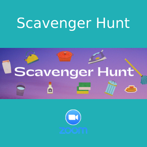 Scavenger Hunt Zoom party - My Blog